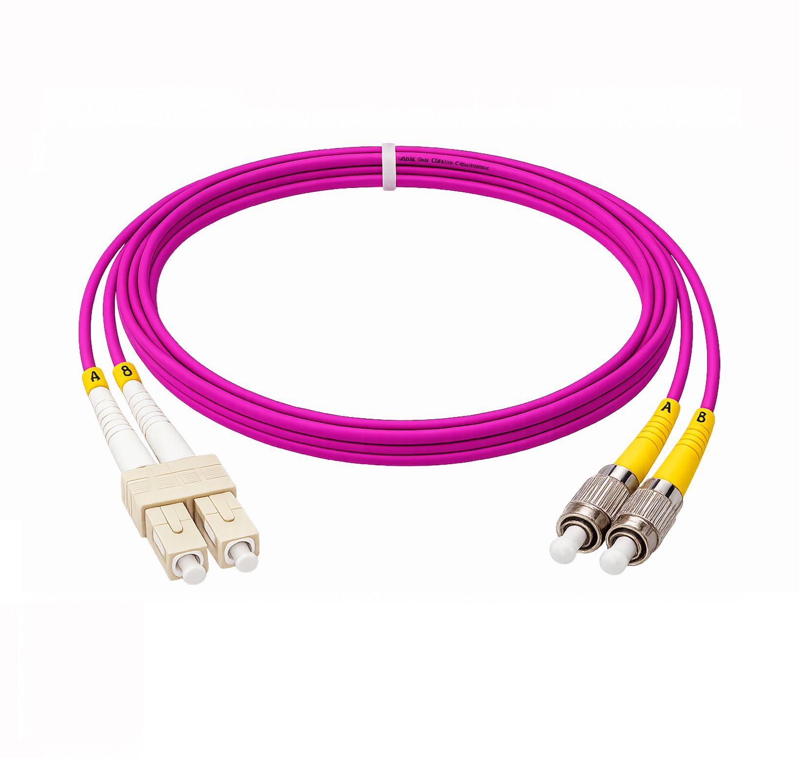 پچ کورد فیبر نوری 2 متری OM4 SC-FC DX MM